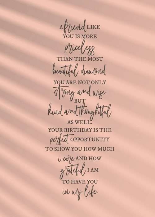 A Friend like you Birthday Card