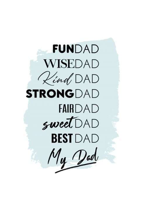 My Dad Birthday Card