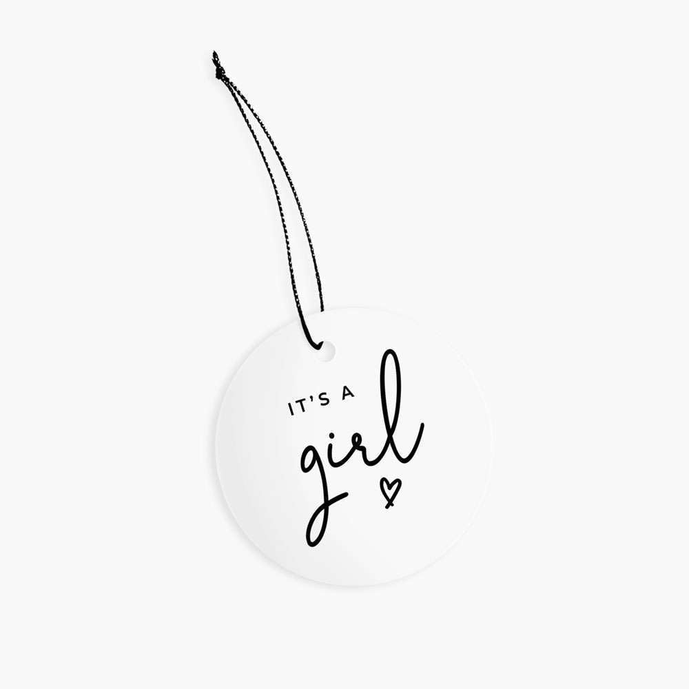 It's a Girl New Baby Ceramic Keepsake It's a Girl New Baby Ceramic Keepsake