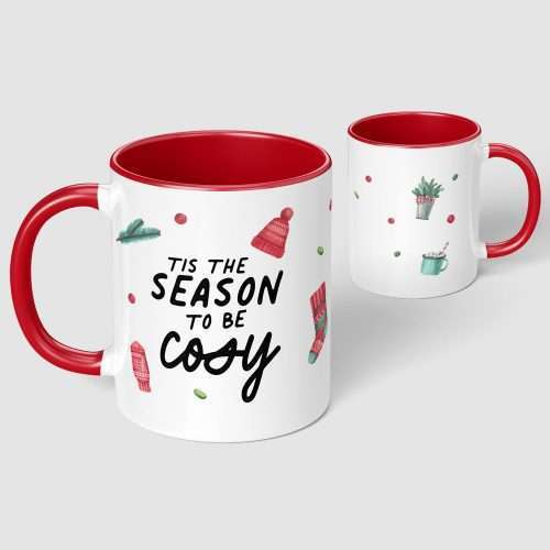 Tis the Season to be Cosy Christmas Mug