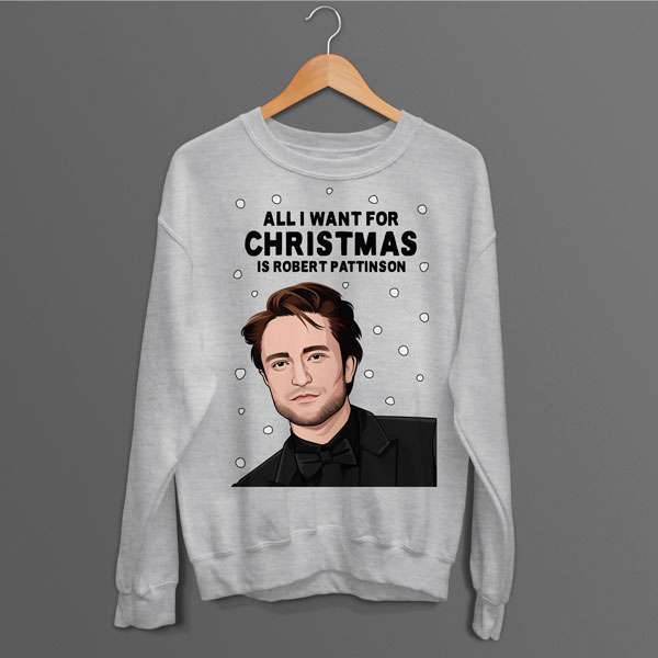 Robert Pattinson Christmas Jumper Robert Pattinson Christmas Jumper