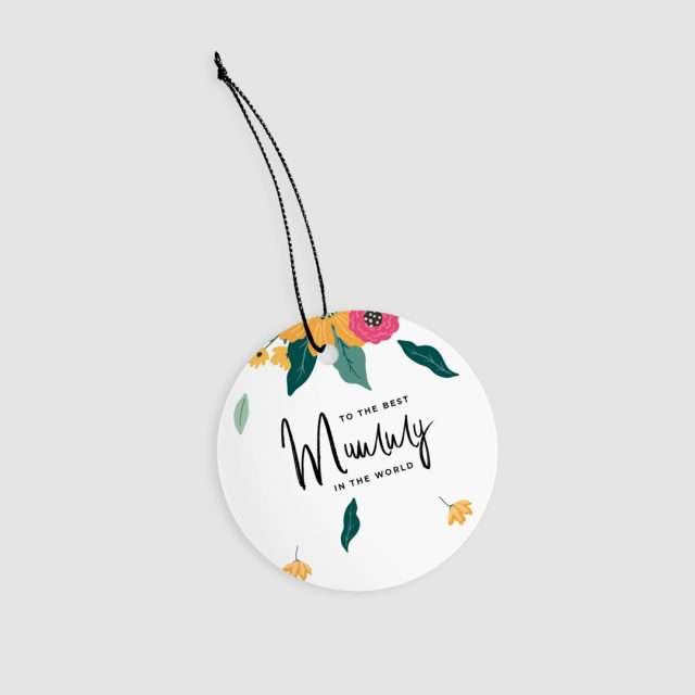 To The Best Mummy in the World Ceramic Keepsake