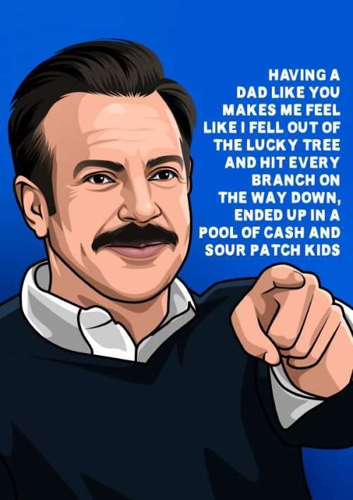 Ted Lasso Father's Day Card