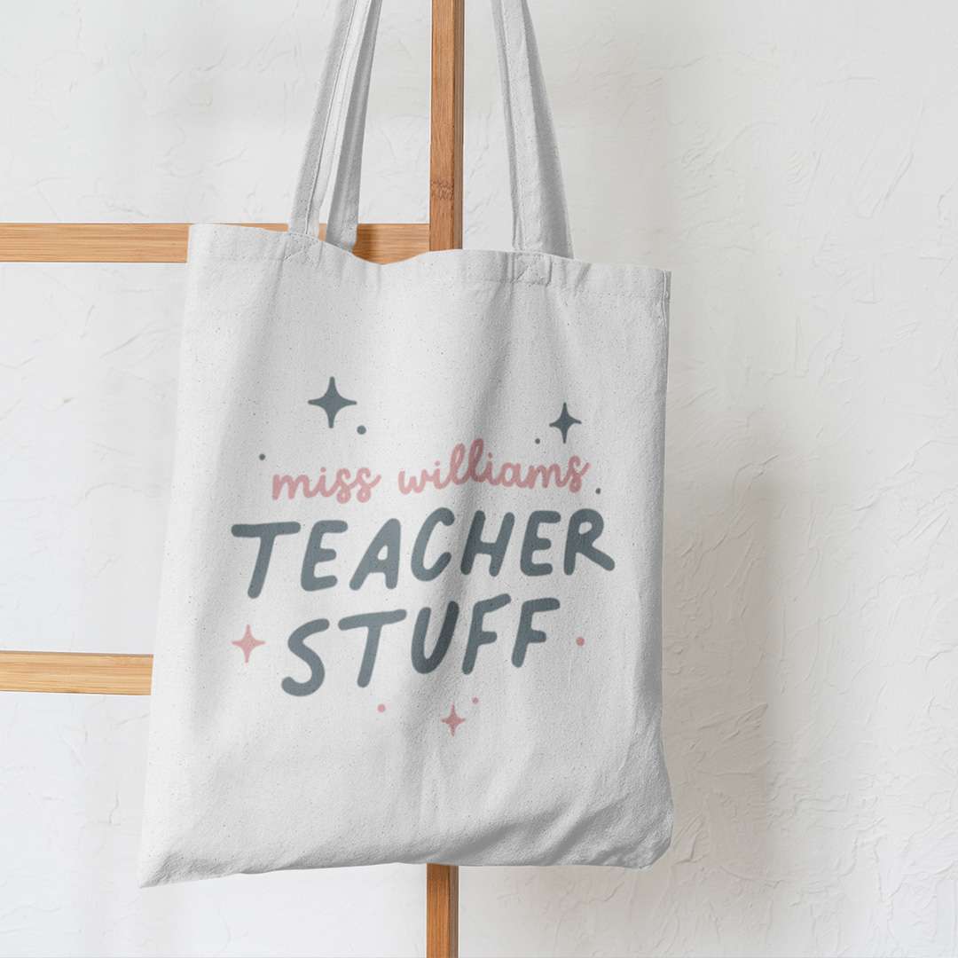 Teacher Stuff Tote Marking Bag - Gift Delivery UK