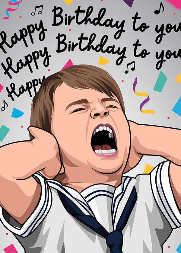 Prince Louis Birthday Card - Queens' Jubilee Card