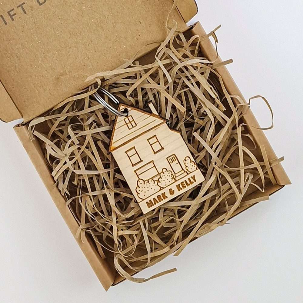 New Home Housewarming Keyring - Style 5 New Home Housewarming Keyring - Style 5