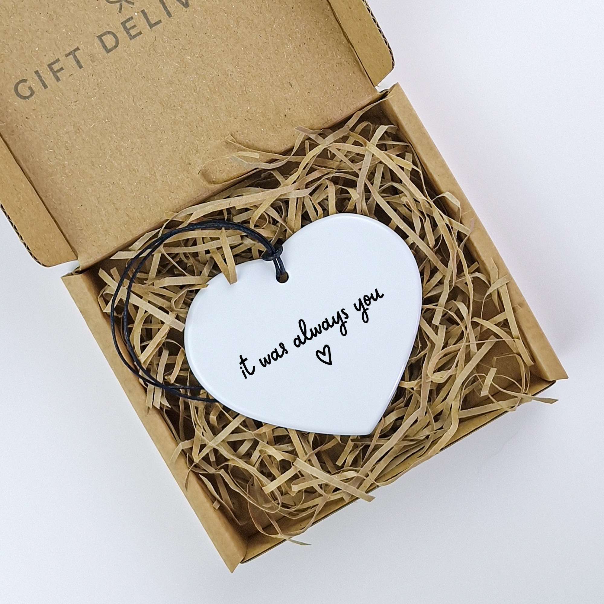 Gift Box For Valentine - English Roses Gift Card - Tracked Delivery
