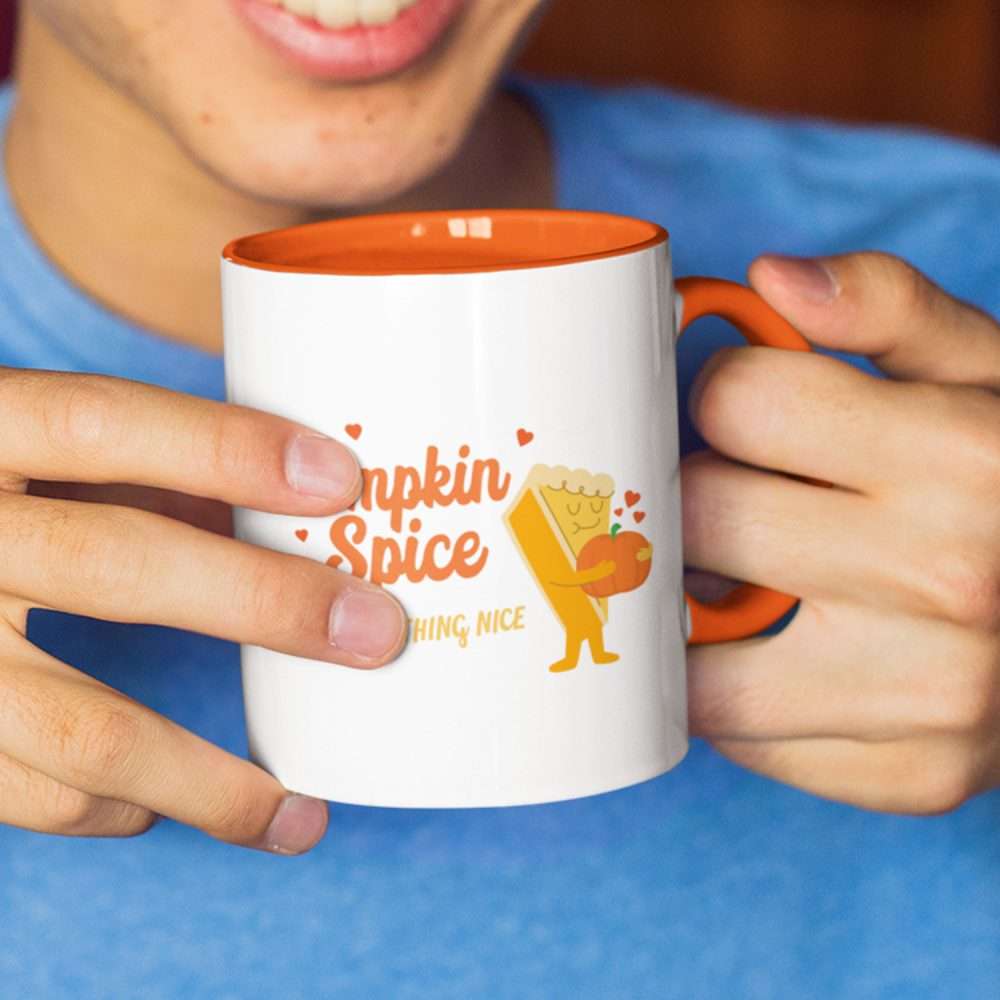 Pumpkin Spice & Everthing Nice Halloween Mug