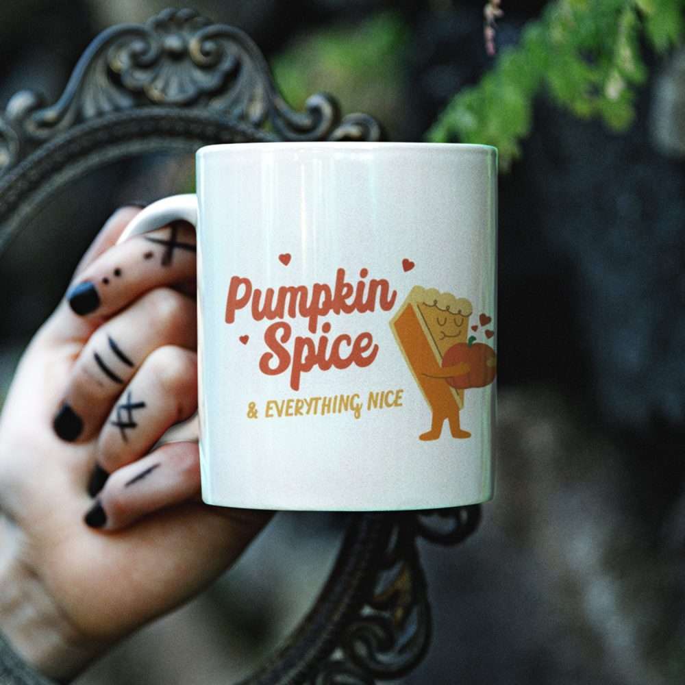 Pumpkin Spice & Everthing Nice Halloween Mug