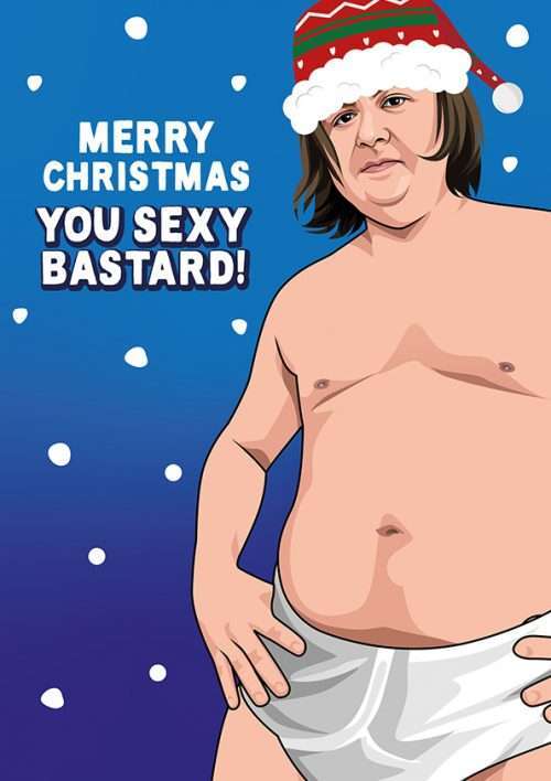Lewis Capaldi Christmas Card