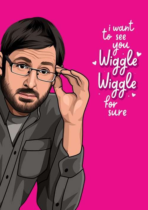 Louis Theroux Rap Battle Valentine's / Anniversary Card