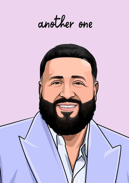 DJ Khaled Another One New Baby Girl Card
