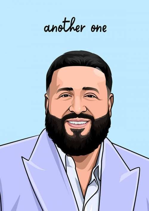 DJ Khaled Another One New Baby Boy Card