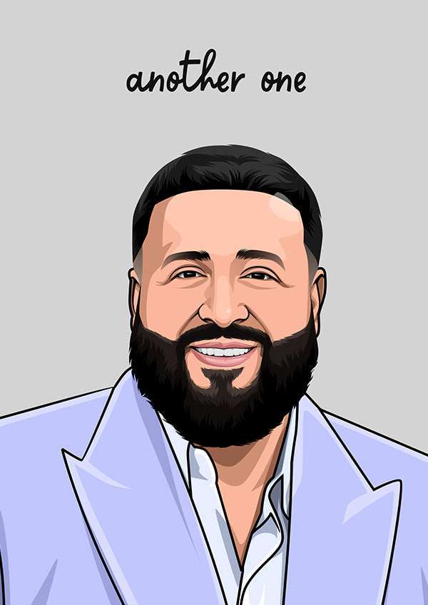 DJ Khaled Another One New Baby Neutral Card