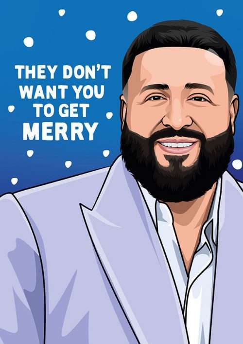 DJ Khaled Christmas Card
