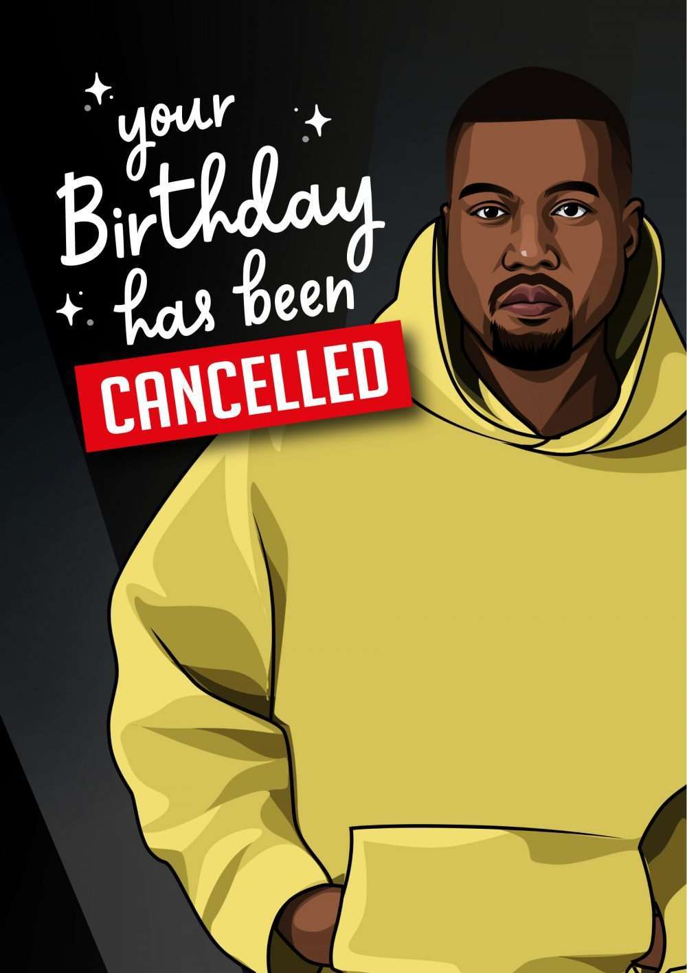Kanye West Cancelled Birthday Card