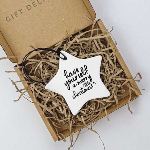 Have yourself a Merry Little Christmas Keepsake Decoration