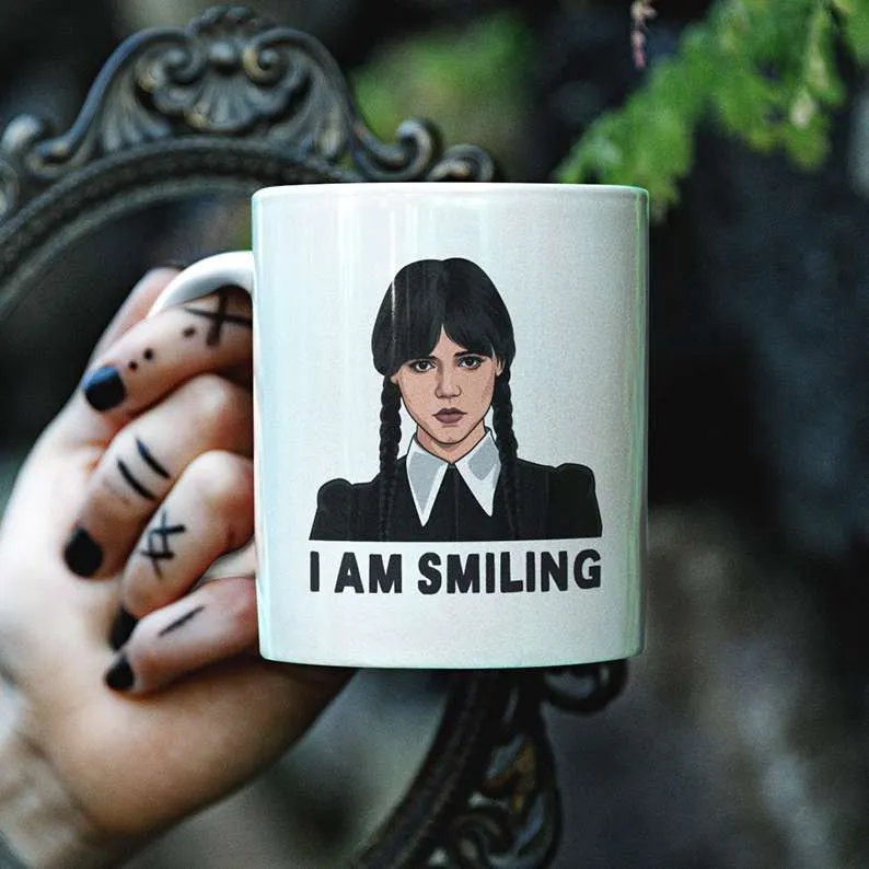 Wednesday from Addams I am Smiling