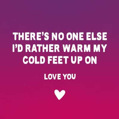 There's No One Else… Funny Valentine's Card