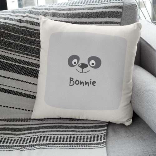 Patrick the Panda Personalised Cushion
