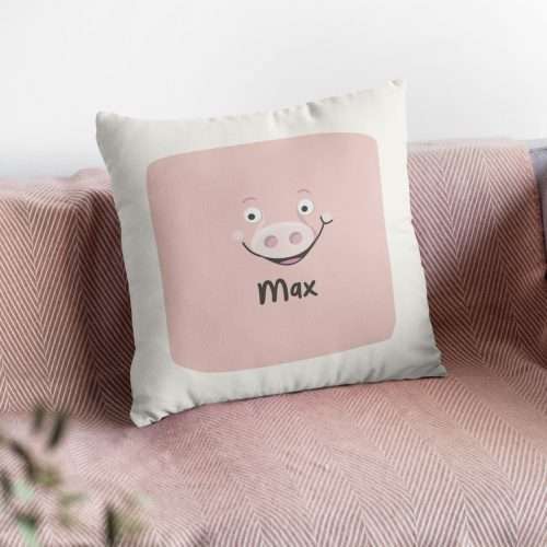 Peter the Pig Personalised Cushion