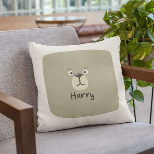 Barry the Bear Personalised Cushion