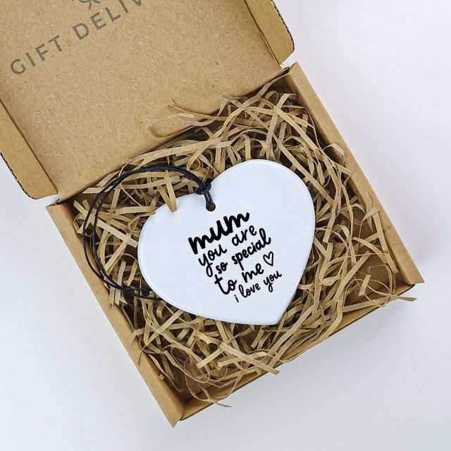 Mum you are so Special to me I Love You Heart Keepsake Mother's Day Gift