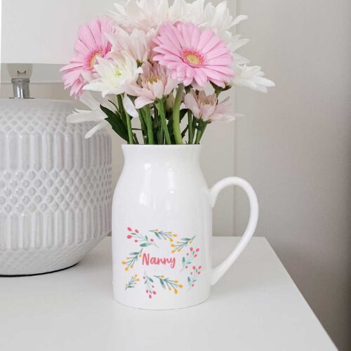 Floral Melody Flower Vase / Jug