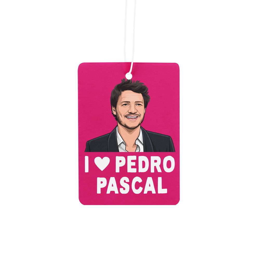I Love Pedro Pascal Car Air Freshener