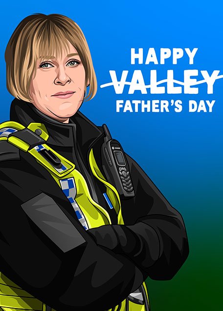 Happy Valley Father's Day Card