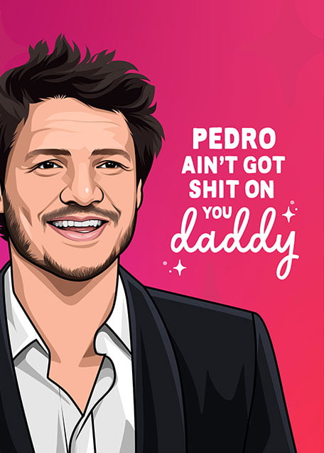 Pedro Pascal ain't got anything on you Daddy