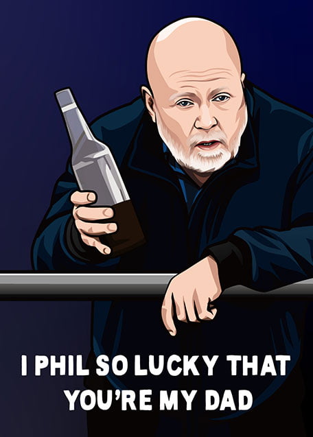 Phil Mitchell Funny Father's Day Card