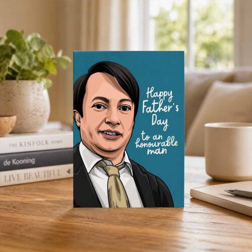 Peep Show Father's Day Card