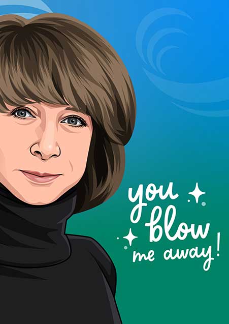 Funny Gail Platt Congratulations Card