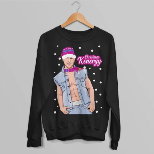 Ken from Barbie Funny Christmas Jumper Gift Delivery UK