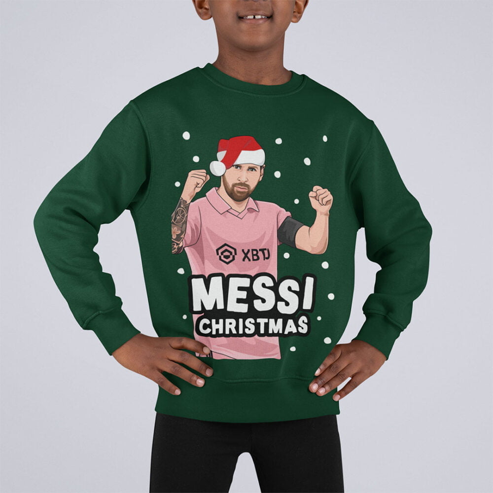 Lionel Messi Miami FC Funny Christmas Jumper