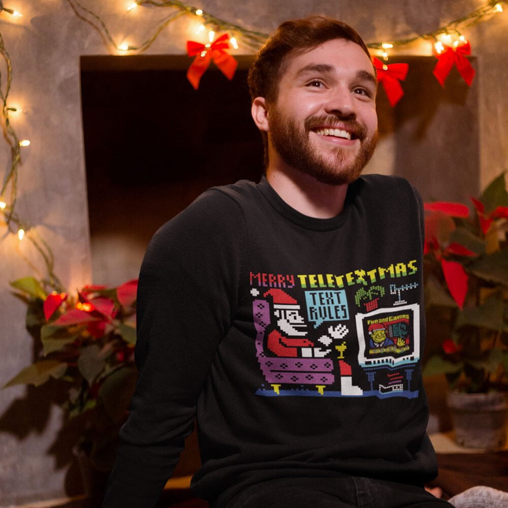 Ceefax Teletext Funny Christmas Jumper Ceefax Teletext Funny Christmas Jumper