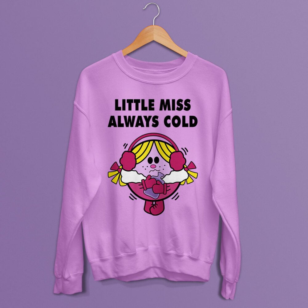 Little Miss Always Cold Christmas Jumper