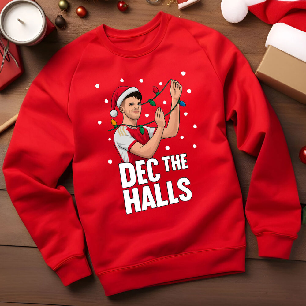 Declan Rice Arsenal Funny Christmas Jumper