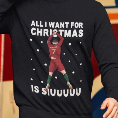 Ronaldo Funny Christmas Jumper