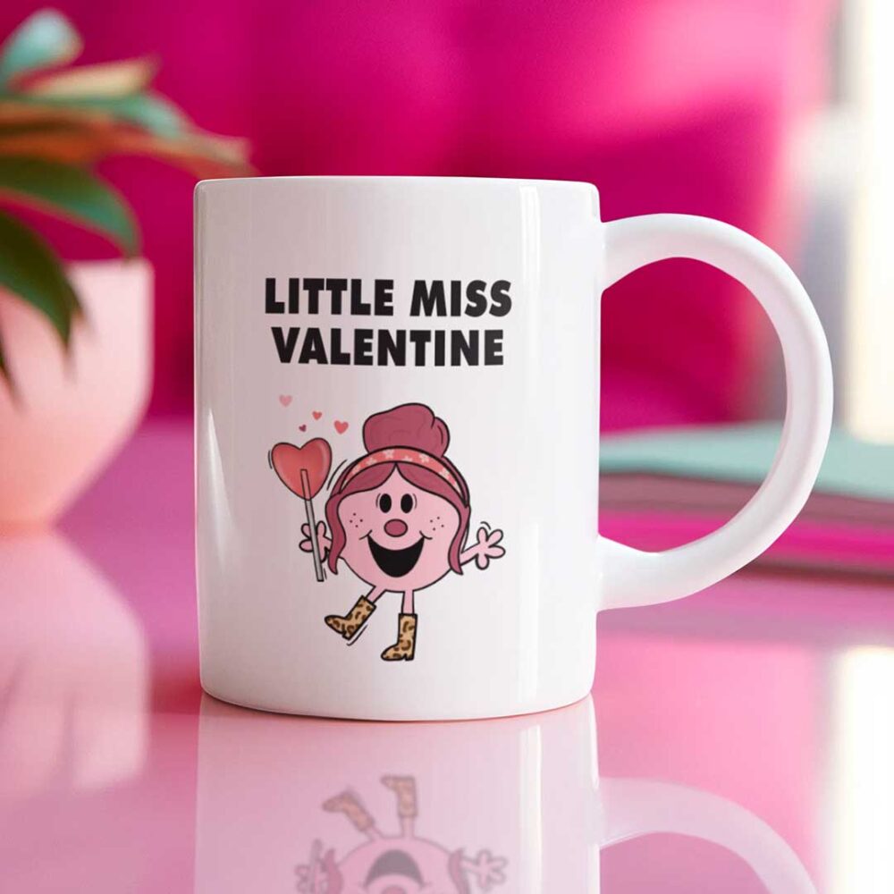 Little Miss Valentine Funny Valentine's / Anniversary Mug Little Miss Valentine Funny Valentine's / Anniversary Mug
