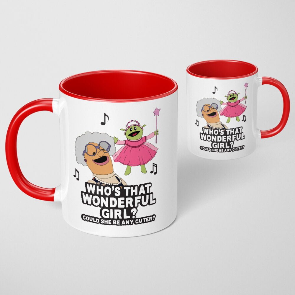Nanalan Who's That Wonderful Girl Mug
