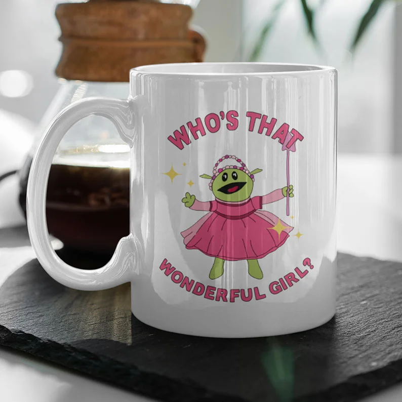 Nanalan Who's That Wonderful Girl Mug Nanalan Who's That Wonderful Girl Mug