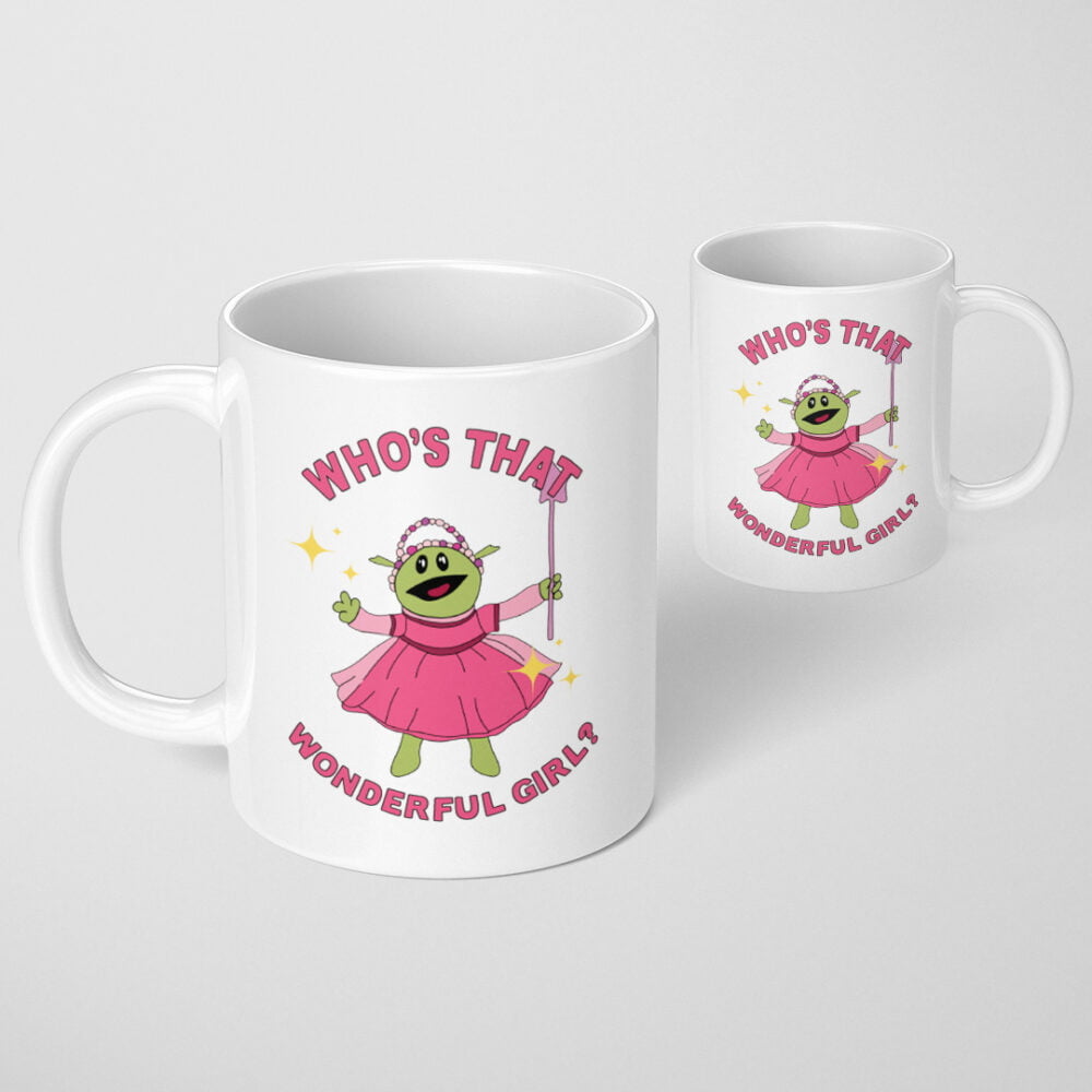 Nanalan Who's That Wonderful Girl Mug