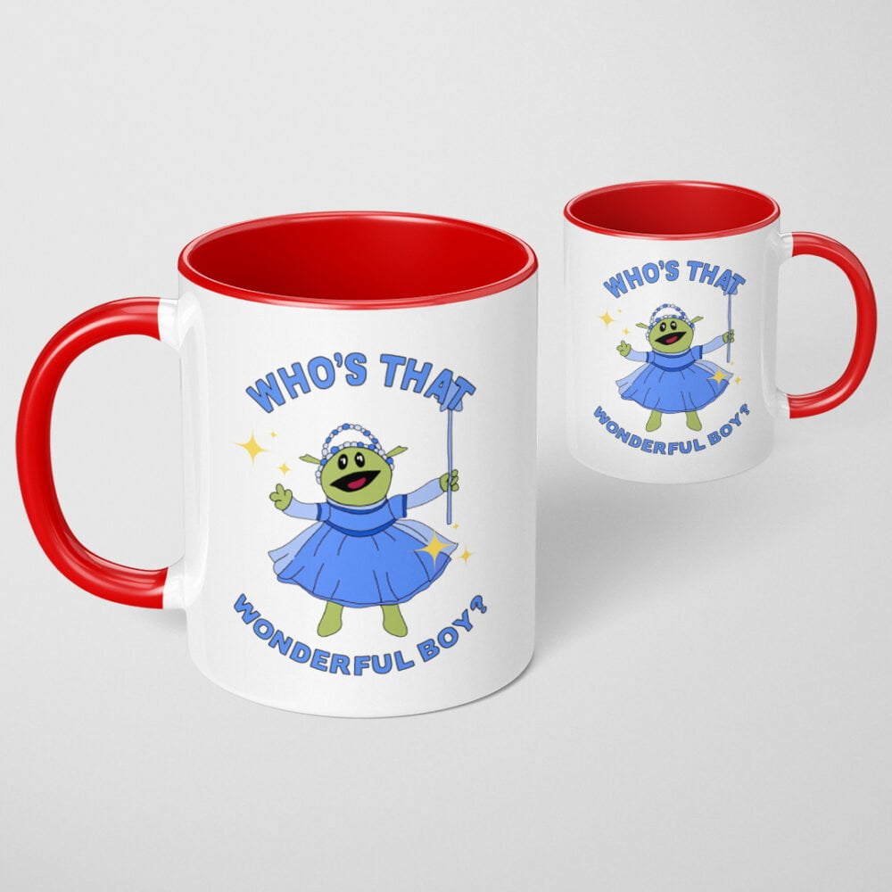 Nanalan Who's That Wonderful Boy Mug