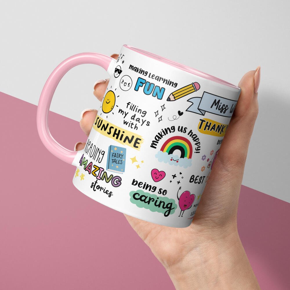 Personalised Thank You Teacher Affirmation Mug Personalised Thank You Teacher Affirmation Mug