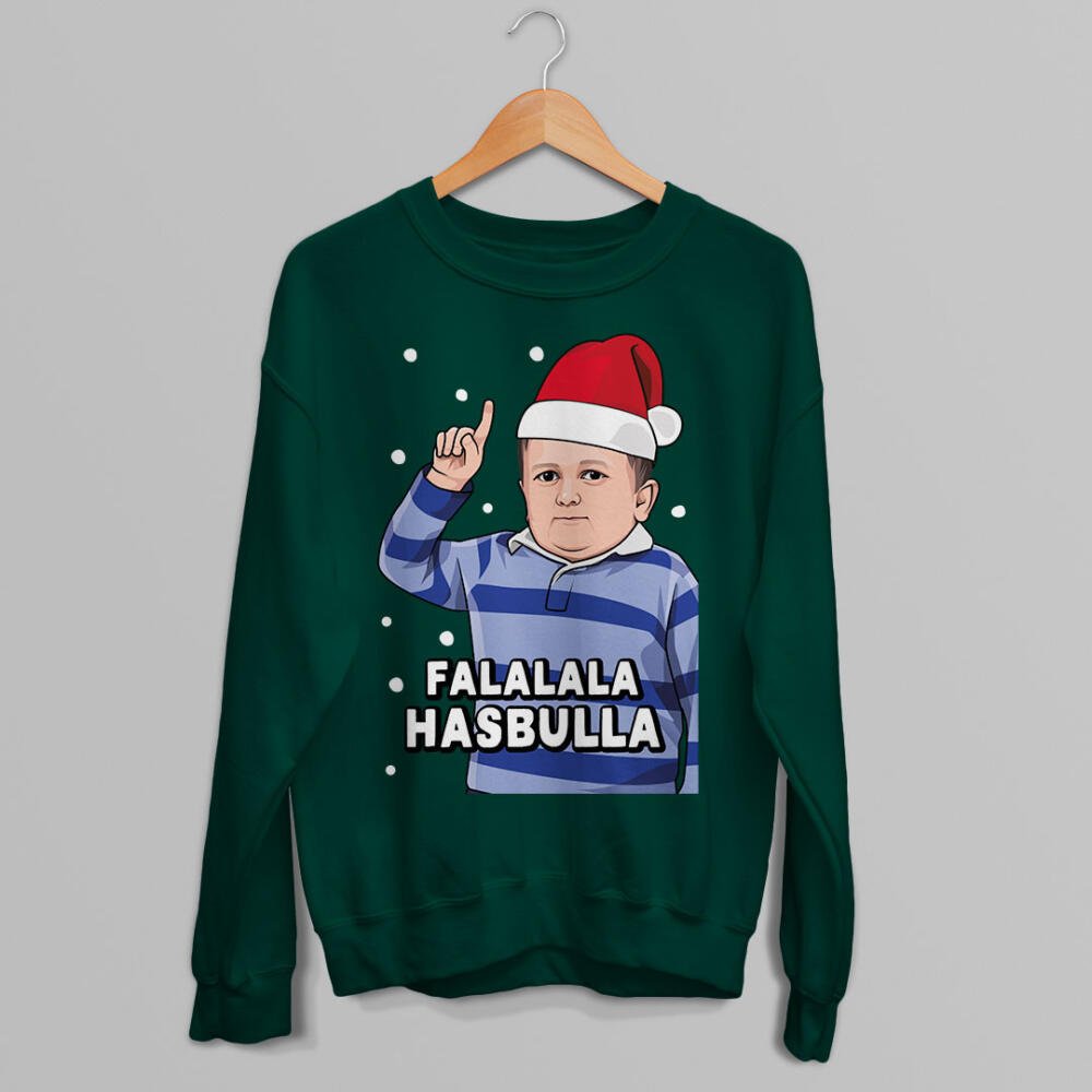 Hasbulla Funny Christmas Jumper