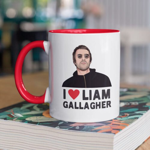 I Love Liam Gallagher Oasis Mug