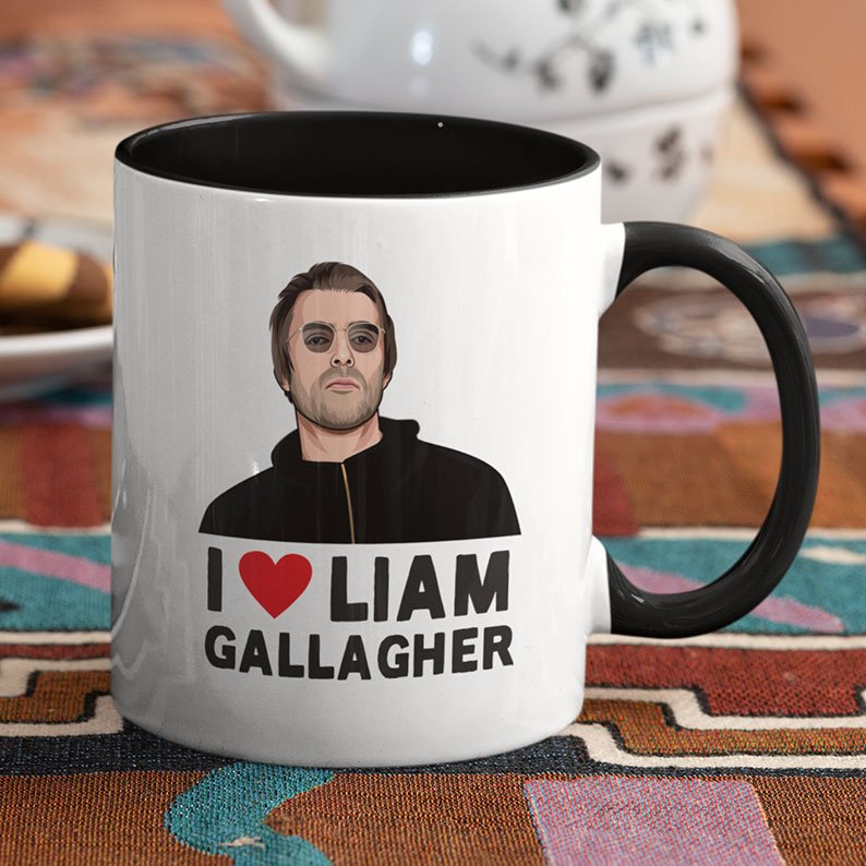 I Love Liam Gallagher Oasis Mug