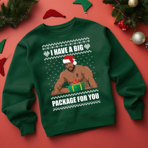 Barry Wood Meme Funny Christmas Jumper